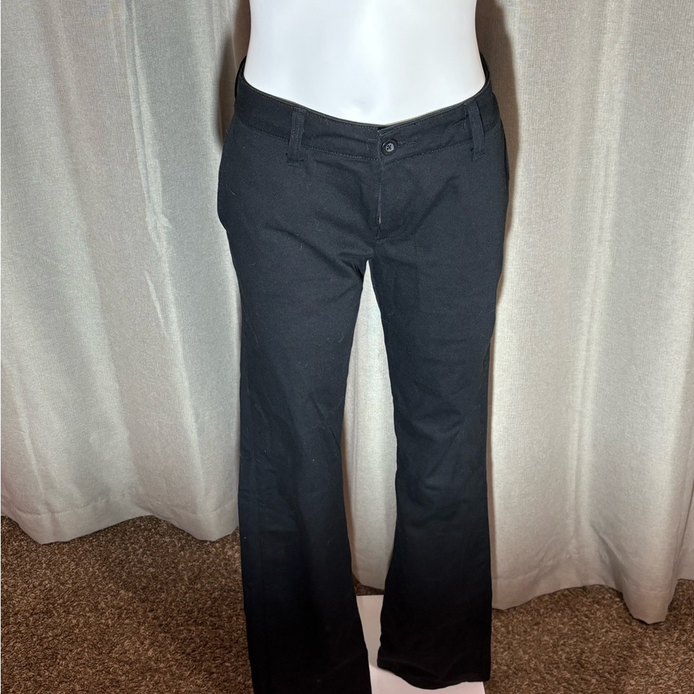 Dickies Women's Sleek Black Dress Trousers